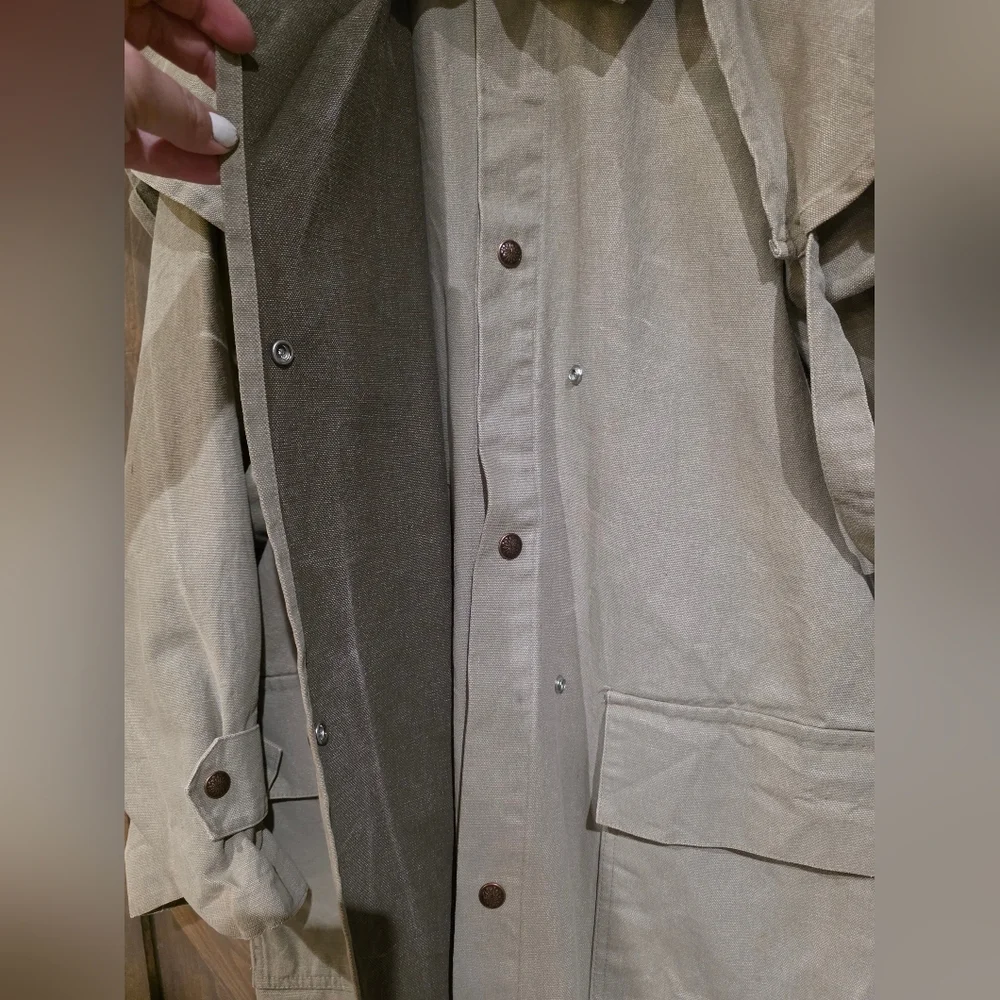 Vtg Austrailian Outback Trading Co. Western Duster Size Medium - Picture 4 of 10